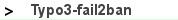 Typo3-fail2ban