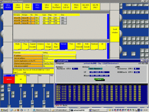 MagicQ with uDMX